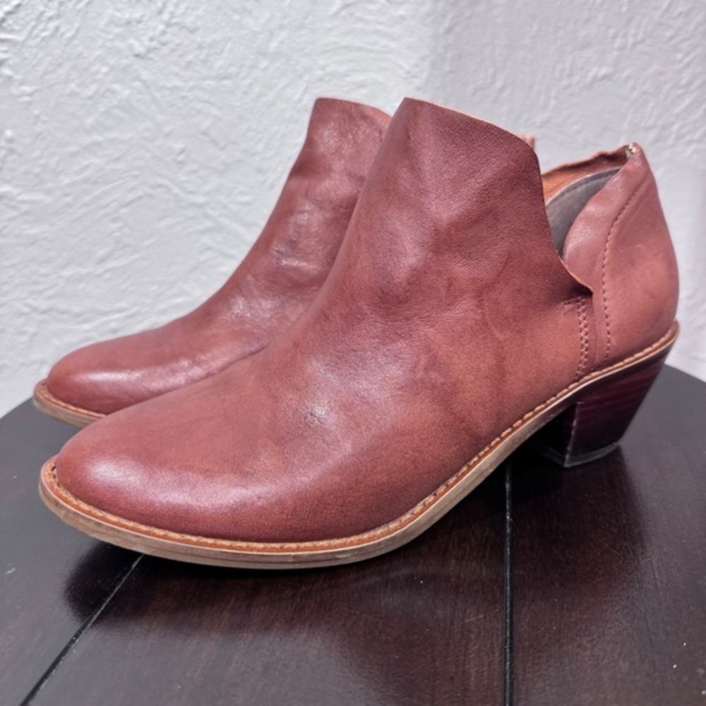 Kelsi Dagger Brooklyn Kenmare Leather Ankle Booties Size 6.5‎ Boho Festival